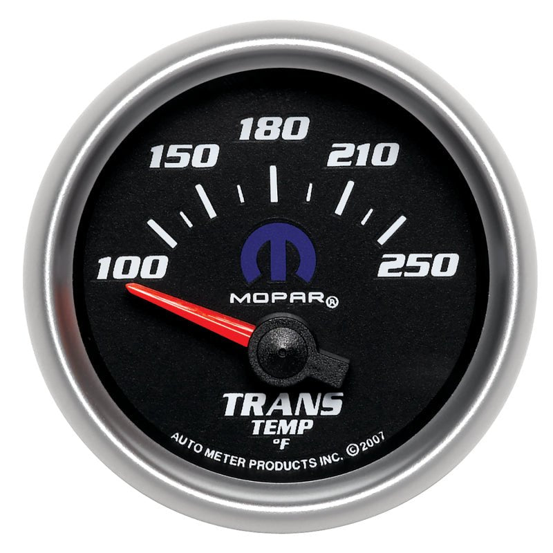 Autometer Mopar 52.4mm SSE 100-250 Degree F Transmission Temperature Gauge AutoMeter Gauges