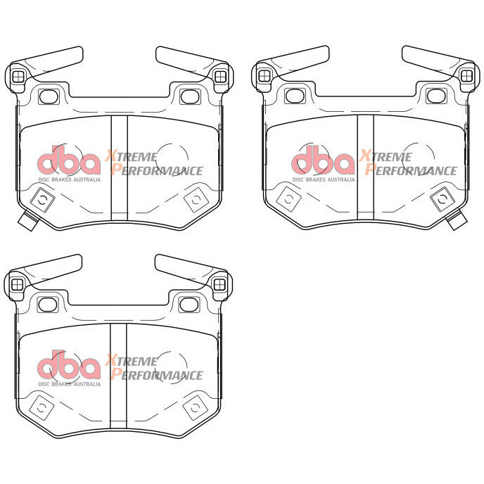 DBA 2018+ Kia Stinger V6 Twin Turbo XP Performance Rear Brake Pads DBA Brake Pads - Performance