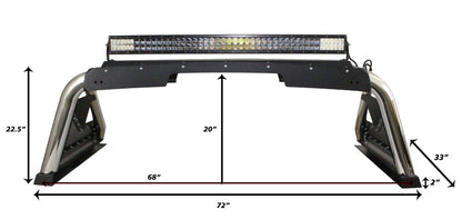 Go Rhino 07-20 Toyota Tundra Sport Bar 2.0 (Full Size) - SS