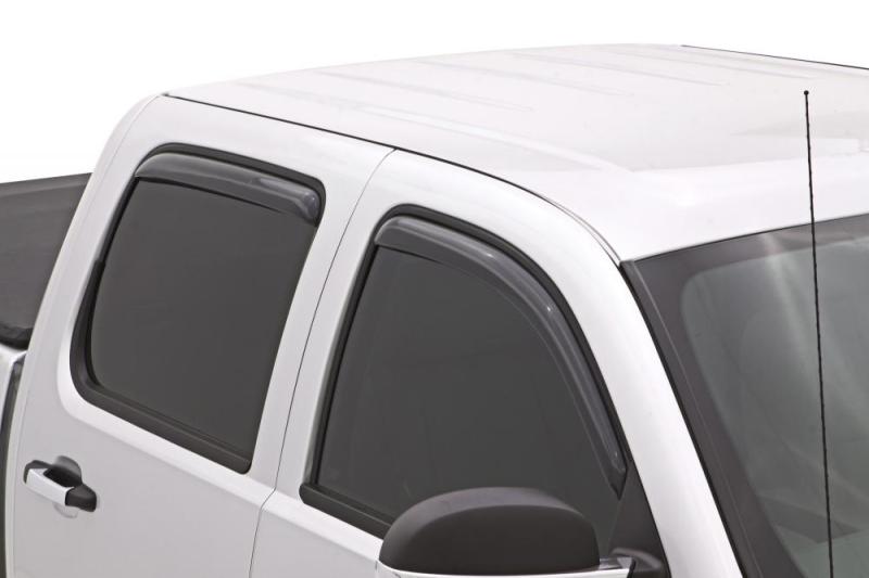 Lund 07-17 Jeep Wrangler Unlimited Ventvisor Elite Window Deflectors - Smoke (4 Pc.)