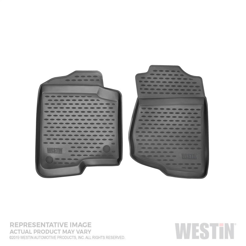 Westin 15-20 Chevrolet Colorado / 15-20 GMC Canyon Profile Floor Liners Front Row - Black