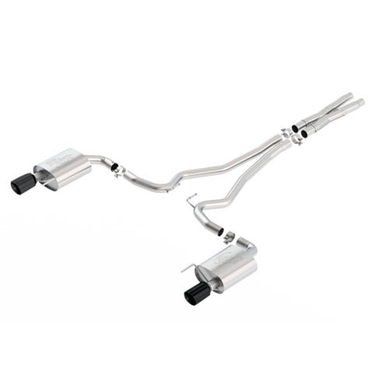 Ford Racing 2015 Mustang 5.0L Touring Cat-Back Exhaust System Chrome (No Drop Ship)