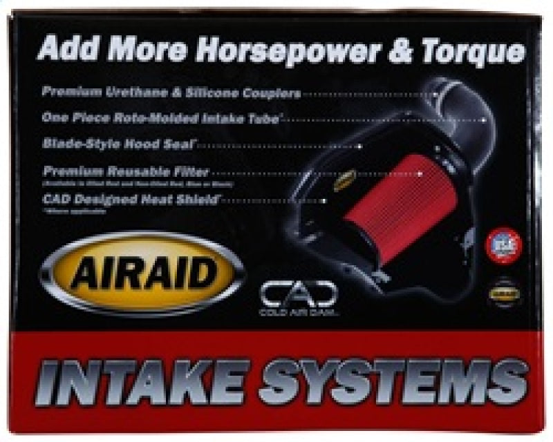 Airaid 17-18 Chevrolet Silverado / GMC Sierra V6-4.3L F/I Airaid Jr Intake Kit - Oiled / Red Media