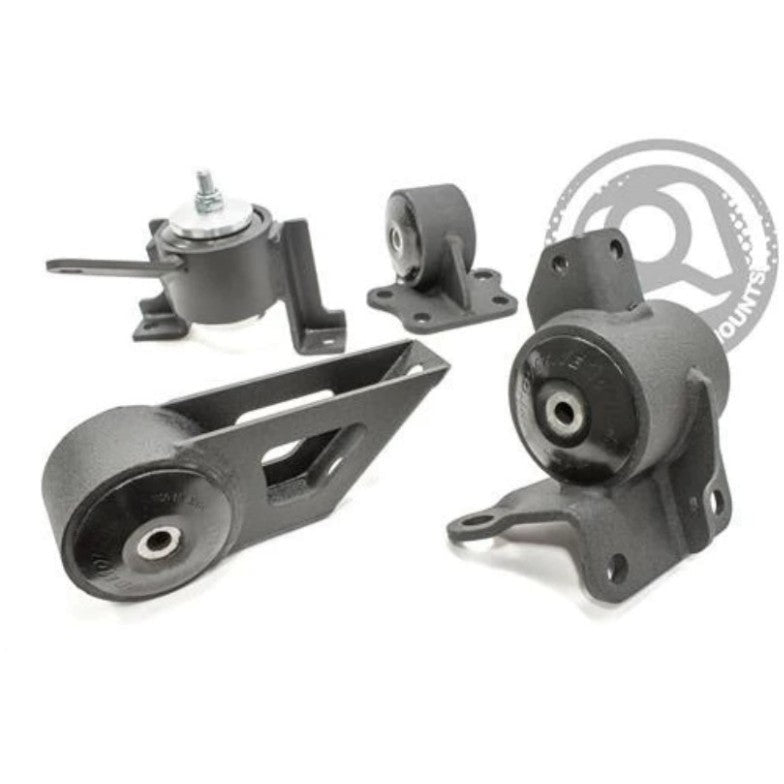 Innovative 05-12 Lotus ELISE/EXIGE 2ZZ Black Steel Mounts 60A Bushings Innovative Mounts Engine Mounts