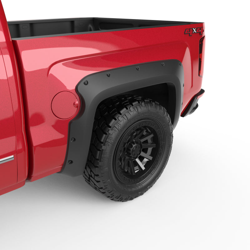 EGR 14+ Chev Silverado 5ft Bed Bolt-On Look Fender Flares - Set - Matte