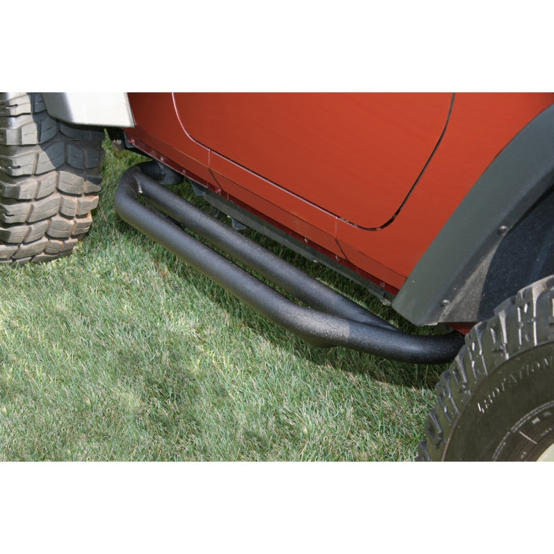 Rugged Ridge RRC Side Armor Guards 07-18 Jeep 2-Door Jeep Wrangler Rugged Ridge Body Armor & Rock Rails