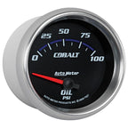 Autometer Cobalt 66.7mm 0-100 PSI Oil Pressure Gauge AutoMeter Gauges