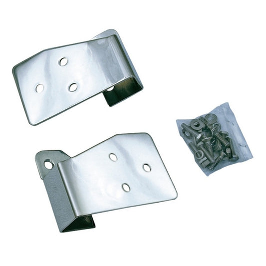 Rugged Ridge 03-06 Jeep Wrangler TJ/LJ Stainless Steel Mirror Relocation Brackets Rugged Ridge Exterior Trim