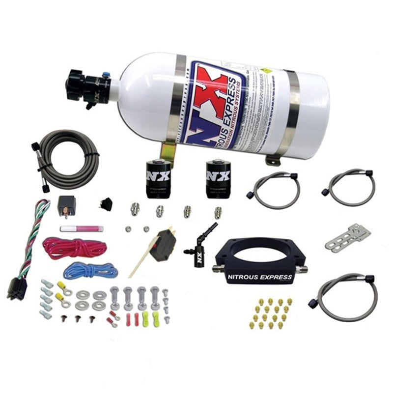 Nitrous Express LT2 C8 Nitrous Plate Kit (50-300HP) w/10lb Bottle Nitrous Express Nitrous Systems