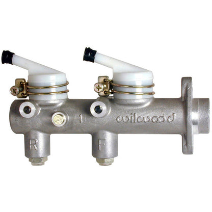 Wilwood Tandem Master Cylinder - 1in Bore w/ Remote Reservoirs Wilwood Brake Master Cylinder