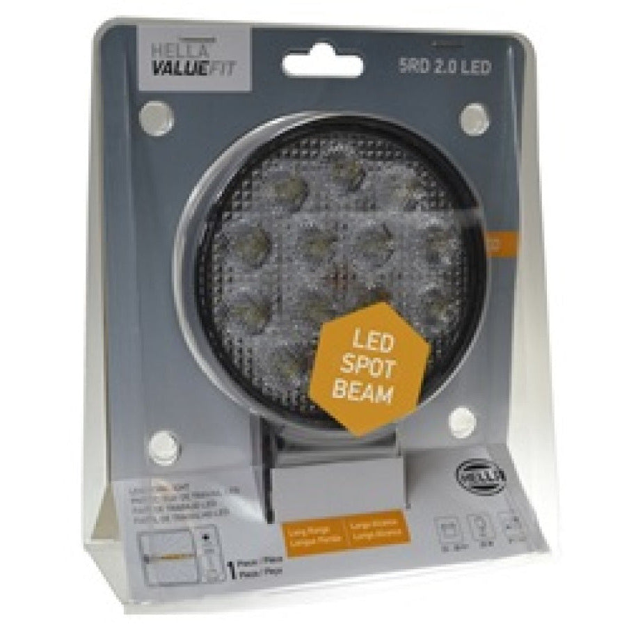 Hella ValueFit Work Light 5RD 2.0 LED MV LR LT Hella Work Lights