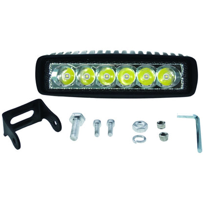 Hella Value Fit Mini 6in LED Light Bar - Spot Hella Light Bars & Cubes