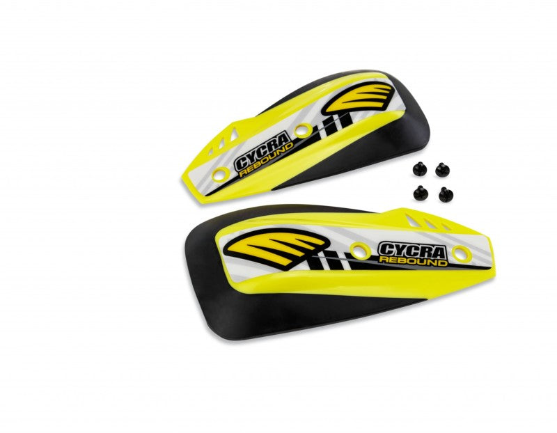 Cycra Rebound DX Handshields - Yellow