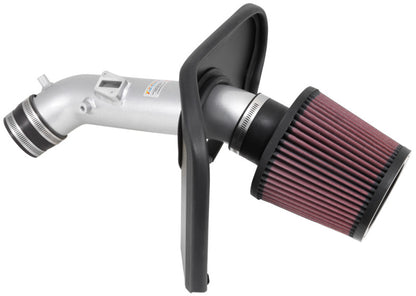 K&N 2013-14 Honda Accord 2.4L L4 69 Series Typhoon Air Intake System - Silver Cold Air Intake Kit