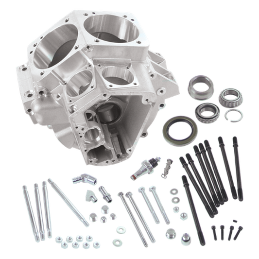 S&S Cycle 92-99 BT w/ 4in Bore Special Application Crankcase - Natural