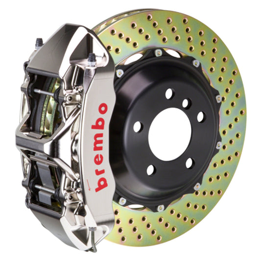 Brembo 05-08 997.1 C2 (Excl PCCB) Fr GTR BBK 6Pis Billet 355x32 2pc Rotor Drilled-Nickel