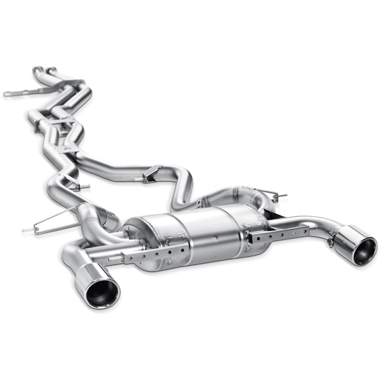 Akrapovic 07-12 BMW 335i (E90 E91) Evolution Line Cat Back (Titanium) w/ Titanium Tips Akrapovic Catback