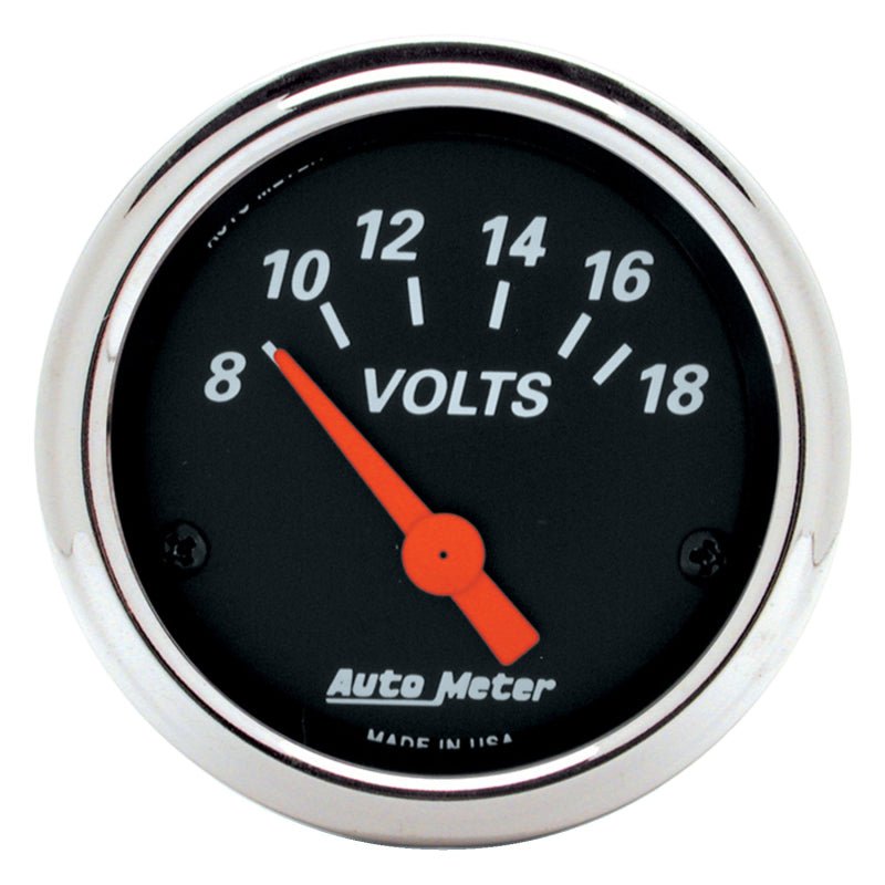 Autometer Designer Black 70-76 Duster/Demon/Dart Dash Kit 6pc Tach / MPH / Fuel / Oil / WTMP / Volt AutoMeter Gauges