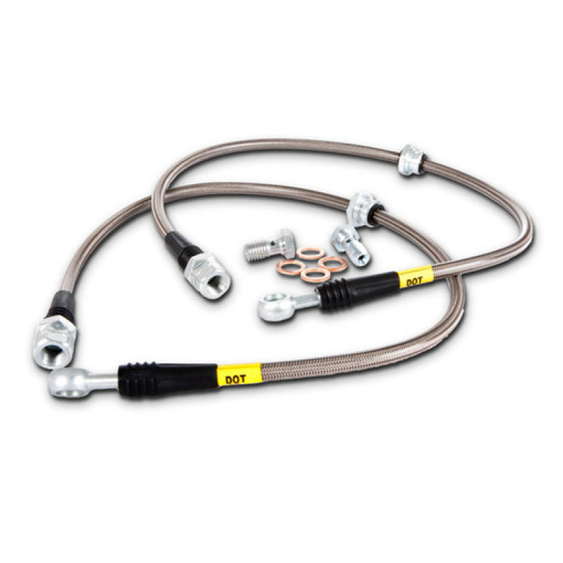 StopTech BBK Stainless Steel Front Brake Lines Z4M Stoptech Brake Line Kits