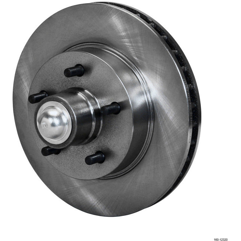 Wilwood Rotor-Vented w/ Hub & Studs 11.88. x 1.29 - 5 on 5.00in 41-56 Buick Wilwood Brake Rotors - 2 Piece