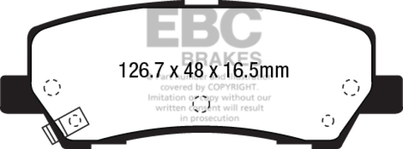 EBC Brakes Greenstuff 2000 Series Sport Pads