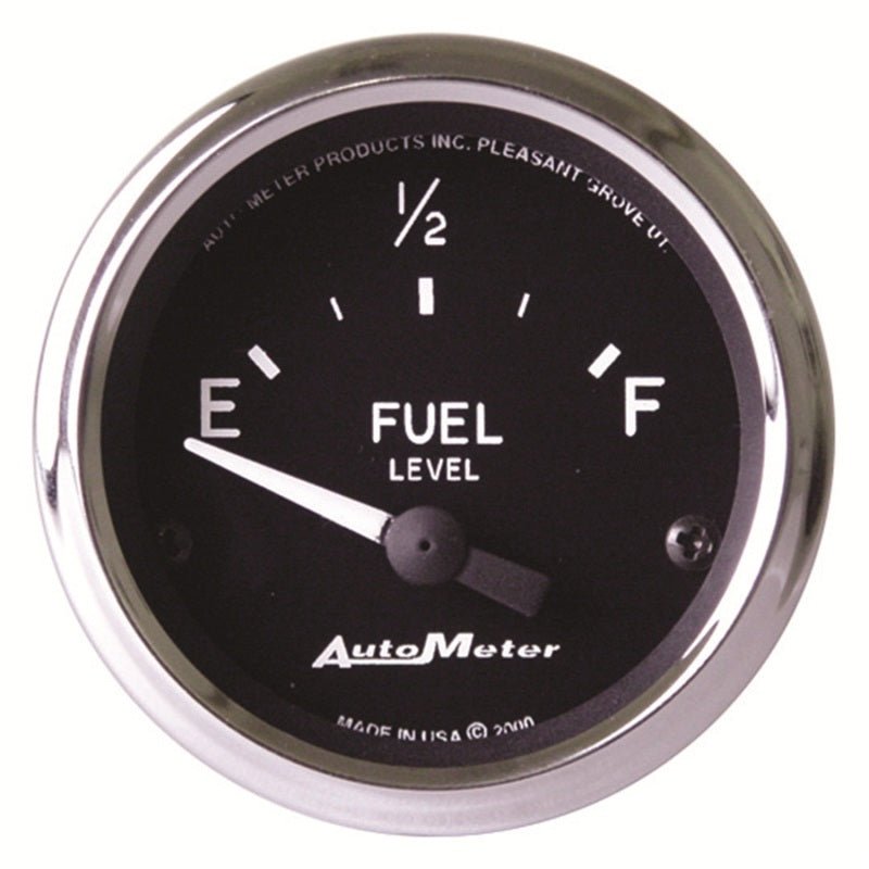 Autometer Cobra 2-1/16 inch 240-33 Ohms Electric Fuel Level Gauge AutoMeter Gauges