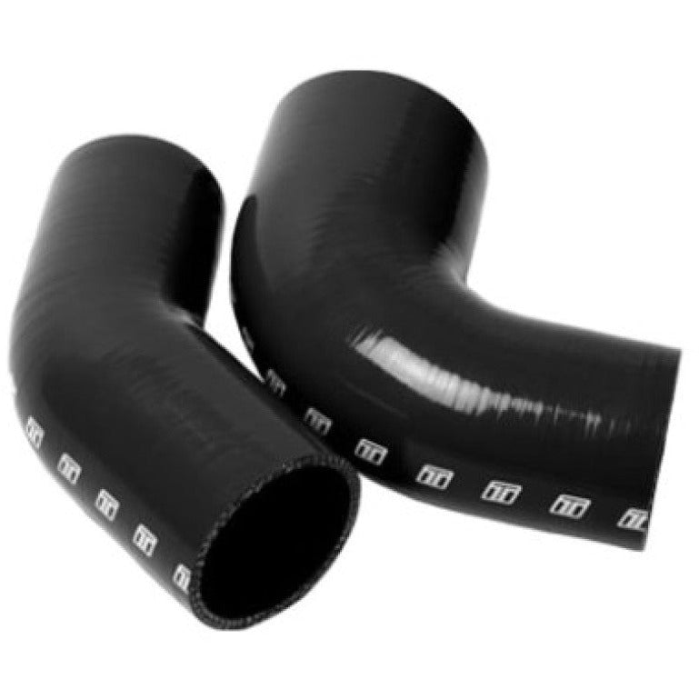 Turbosmart 45 Reducer Elbow 2.00in - 2.50in - Black Turbosmart Silicone Couplers & Hoses