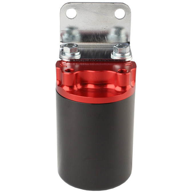 Aeromotive Canister Fuel Filter - 3/8 NPT/100-Micron (Red Housing w/Black Sleeve) Aeromotive Fuel Filters