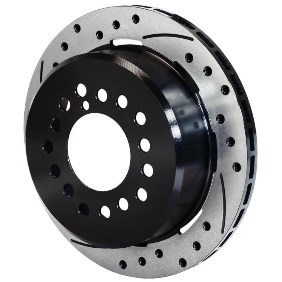 Wilwood Rotor-1.91in Offset-SRP-BLK-Drill-RH 12.19 x .810 - 5 Lug Wilwood Brake Rotors - 2 Piece