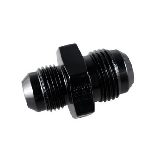 Fragola -6AN x 1/2-20 Male Adapter-5/16 Tube I.F. - Black