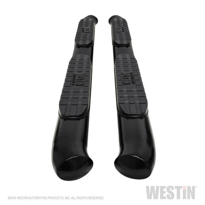 Westin 05-21 Toyota Tacoma Access Cab PRO TRAXX 4 Oval Nerf Step Bars - Blk