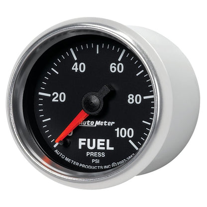 Autometer GS 0-100 PSI Full Sweep Electronic Fuel Pressure Gauge AutoMeter Gauges