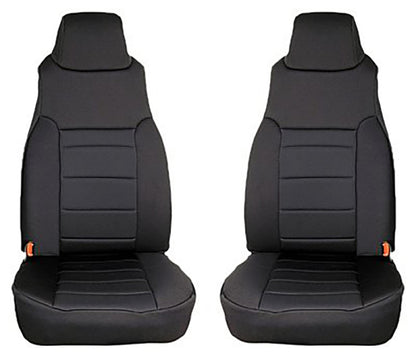 Rugged Ridge Neoprene Front Seat Covers 97-02 Jeep Wrangler TJ Rugged Ridge Seats