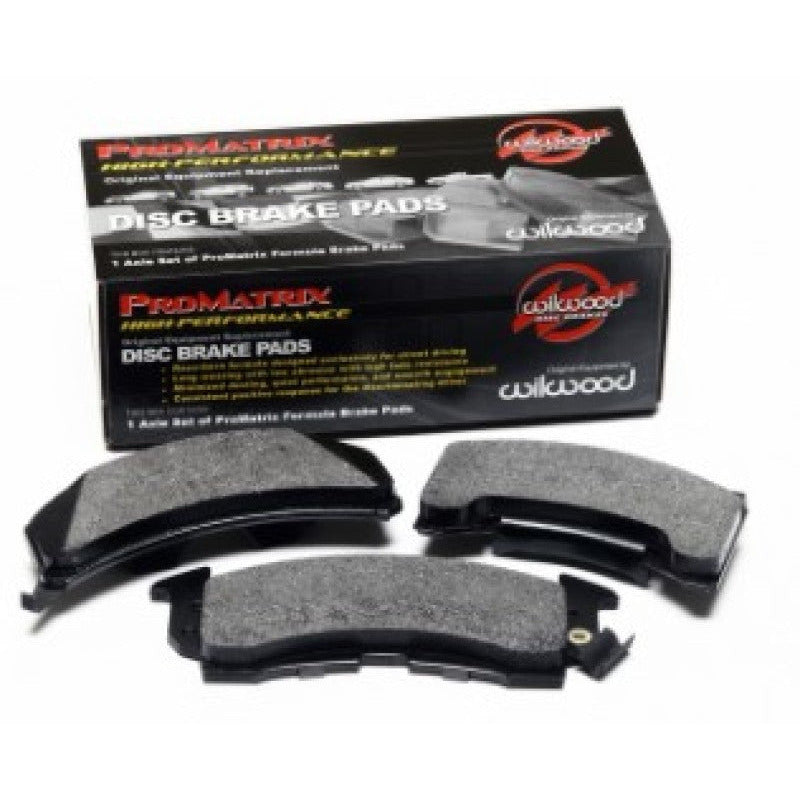 Wilwood Pad Set Promatrix D412 Wilwood Brake Pads - Performance