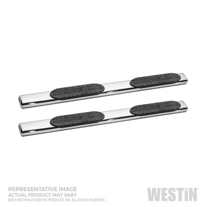 Westin 19-22 Chevrolet Silverado 1500 CC PRO TRAXX 6 Oval Nerf Step Bars - SS