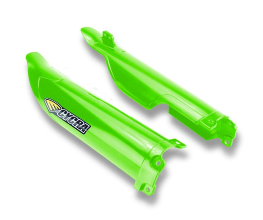 Cycra 12-16 Kawasaki KX250F-450F Fork Guards - Green