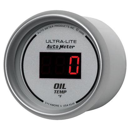 Autometer Ultra-Lite 52MM 0-340 Deg F Digital Oil Temperature AutoMeter Gauges