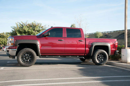 EGR 14+ Chev Silverado 5ft Bed Bolt-On Look Fender Flares - Set - Matte