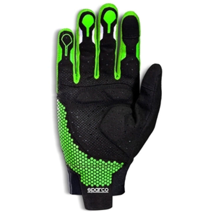 Sparco Gloves Hypergrip+ 08 Black/Green SPARCO Gloves