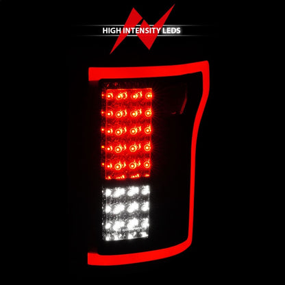 ANZO 2015-2016 Ford F-150 LED Taillights Red/Clear