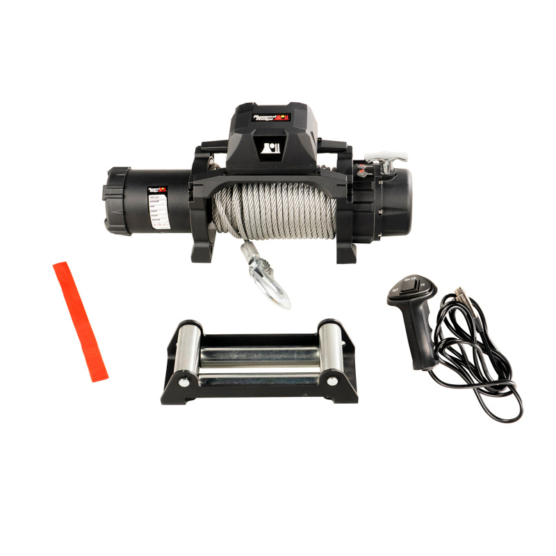 Rugged Ridge Trekker C10 Winch 10000lb Cable Wired Rugged Ridge Winches