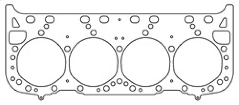 Cometic 92-96 GM LT1 Small Block 4.040 inch Bore .027 inch MLS Headgasket (w/Valve Pockets)