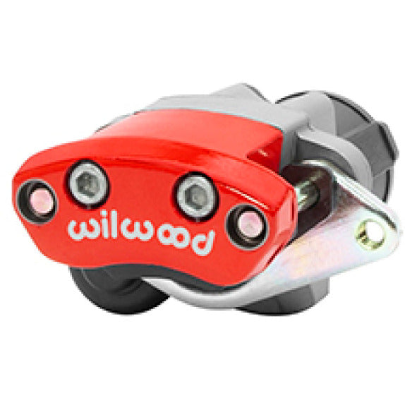 Wilwood Caliper-Combination Parking Brake- EPB1 - R/H-Red .81in Disc Wilwood Brake Calipers - Perf