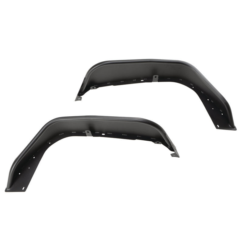 Rugged Ridge HD Steel Tube Fenders Front Pair Black 18-19 JL Rugged Ridge Fenders