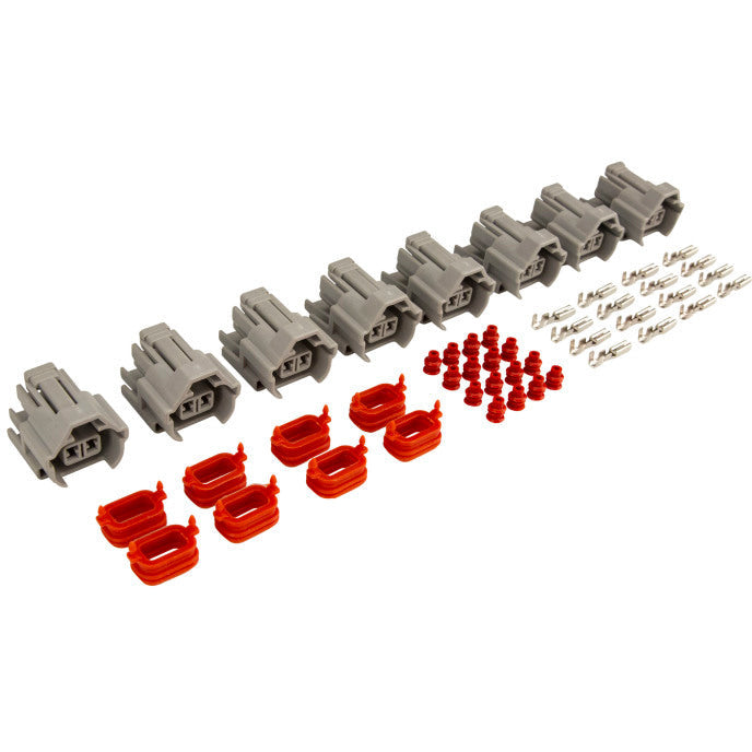 FAST DENSO Fuel Injector Connector - Set of 8 FAST Fuel Injectors - Single