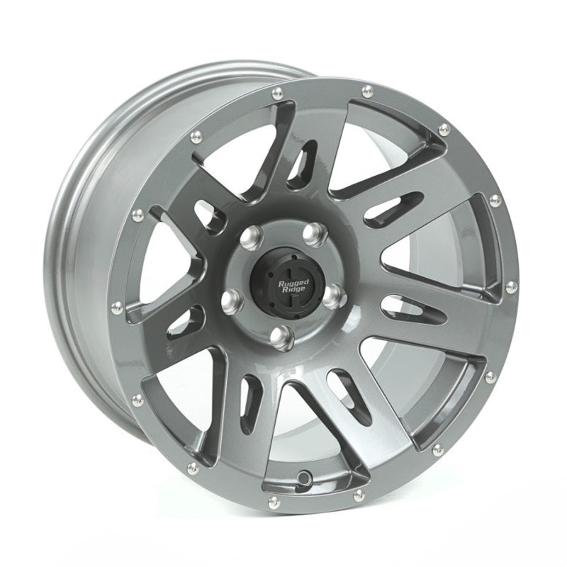 Rugged Ridge XHD Wheel Gun Metal 17x9 5 on 5 JK/JL/JT Rugged Ridge Wheels - Steel