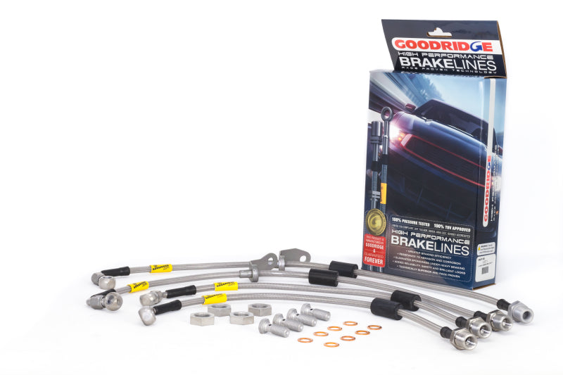 Goodridge 15-17 Hyundai Genesis Sedan RWD SS Brake Lines