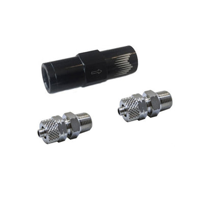 Snow Performance High Flow Water Check Valve Quick-Connect Fittings (For 1/4in. Tubing) Snow Performance Fittings