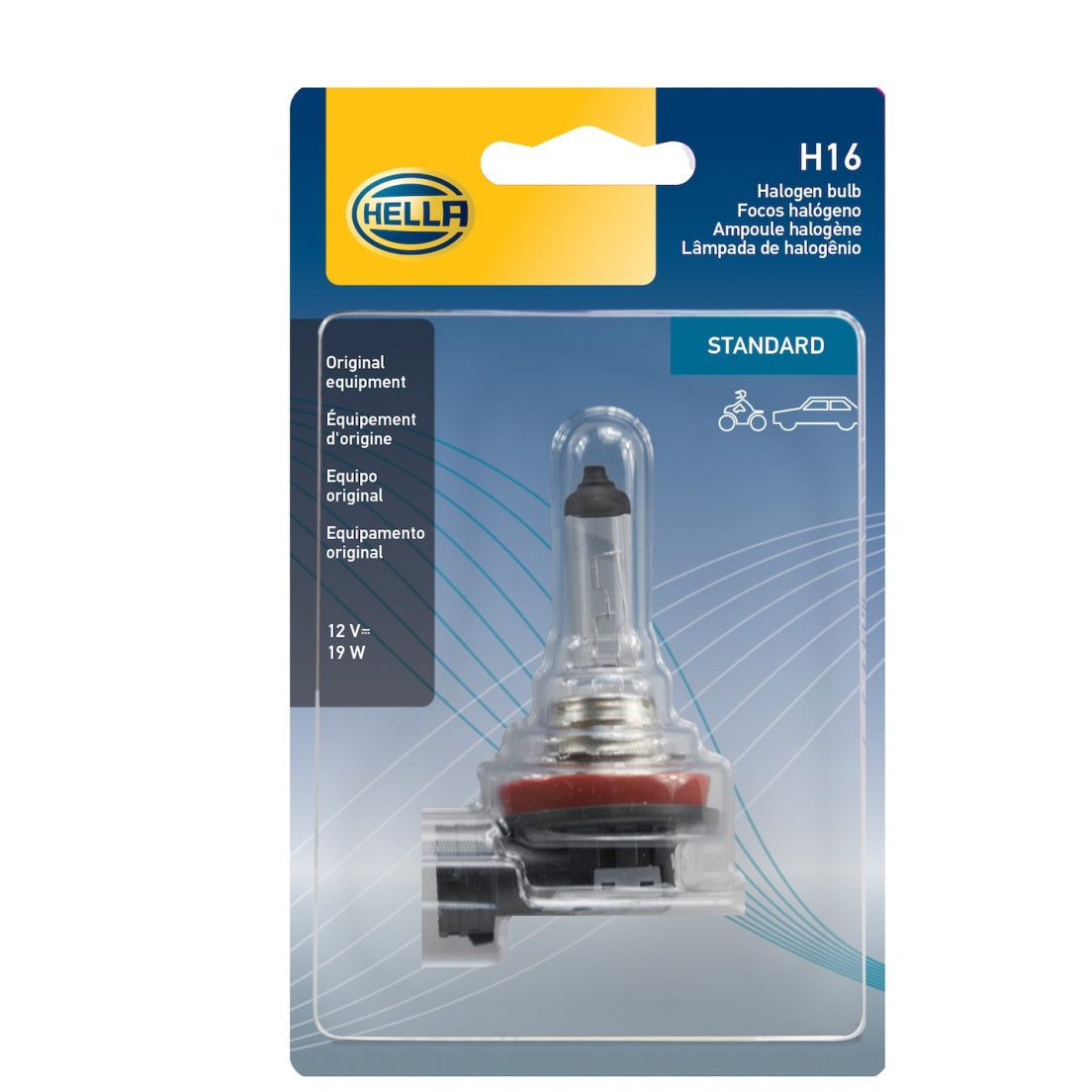 Hella Bulb H16 12V 19W Pgj193 Sb Hella Bulbs