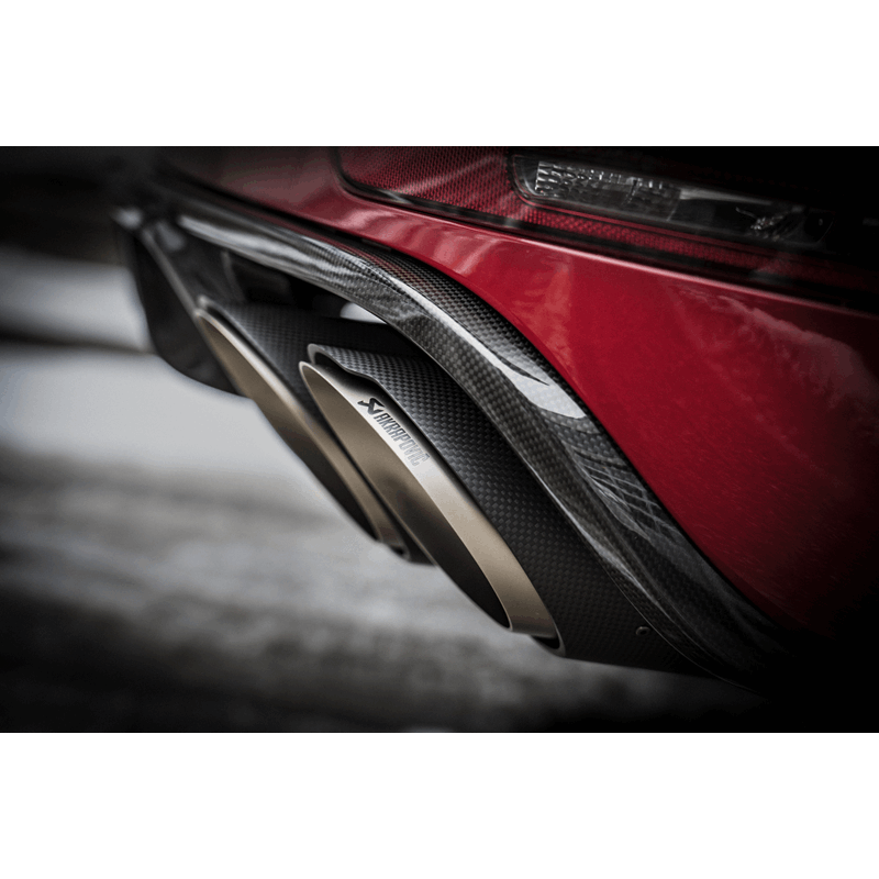 Akrapovic 2014 Porsche Macan Turbo (95B) Evolution Line Cat Back (Titanium) w/ Titanium Tips Akrapovic Catback